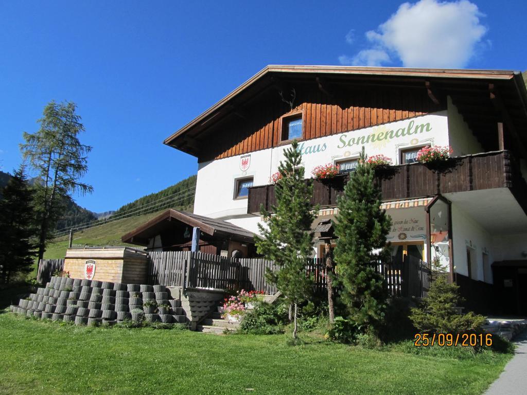 Haus Sonnenalm Appartement Sankt Sigmund im Sellrain Buitenkant foto